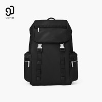 90分双肩包复古漫游男女背包15.6英寸电脑包大容量旅行包黑色