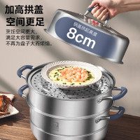 康巴赫蒸健康三层防烫蒸锅-28cm KGO-Z28S