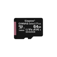 金士顿(Kingston)64GB TF(MicroSD) 存储卡 U1 A1 V10 读100MB/s