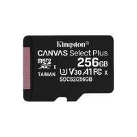 金士顿(Kingston)256GB TF(MicroSD) 存储卡 U3 A1 V30 读100MB/s