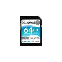 金士顿(Kingston)64GB SD存储卡 U3 V30 相机内存卡 4K超高清拍摄 读速170MB/s