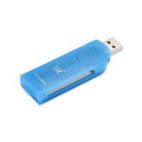 SSK飚王 高速读卡器SD/TF/CF卡多功能多合一 传输免驱动 USB2.0 CF单卡 SCRS028