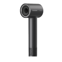 飞科(FLYCO)电吹风机家用静音负离子大功率不伤发高速FH6370太空灰