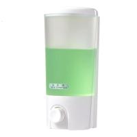 瑞沃(SVAVO)手动皂液器 免打孔酒店卫生间壁挂式洗手液盒 浴室洗发沐浴露盒 V-9101 白色400ml单格单位:个