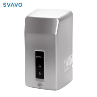 瑞沃(SVAVO)感应烘手器1000W商用卫生间烘干机 全自动干手器酒店吹手烘干机 V-280银色 烘手机单位:个