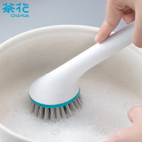 茶花(CHAHUA) 洁境洗锅刷长柄刷锅神器刷锅刷子洗碗刷*