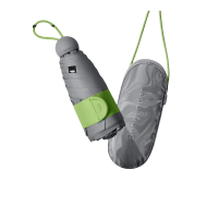 蕉下(beneunder)防紫外线五折黑胶胶囊晴雨伞防晒伞BM525橄榄灰