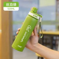 CILLE希乐保温杯316不锈钢内胆男女学生便携高颜值成人户外时尚杯子 XB23115丝泊绿 520ml 1只