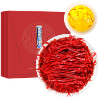 福东海[精选礼盒]藏红花5g送镊子 西藏精选西红花全长红丝番红花 [西藏]藏红花5克