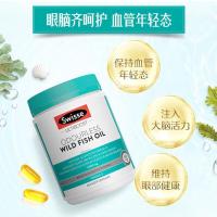 Swisse斯维诗 无腥味野生鱼油软胶囊1000mg omega-3 DHA+EPA 400粒/ 瓶