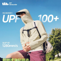 蕉下(beneunder)防晒衣男薄外套皮肤衣防紫外线透气户外钓鱼AS934漠北咖XL