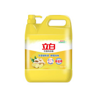 立白洗洁精家用洗洁精食品用级洗涤剂生姜精4kg[8斤大桶]