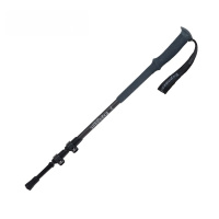 华普思户外徒步杖7075铝合金135cm超轻可伸缩便携户外山杖黑武士250g