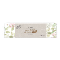 清风手帕纸超质感3层10包1条餐巾纸便携式小包纸巾小包纸抽 3层 8张/包 10包/条 6条装