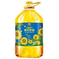金龙鱼 食用油 压榨 不油腻轻年葵花籽油4L(新老包装随机发货)
