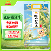 金龙鱼臻选猫牙香丝米 10斤 猫牙米 丝苗米 长粒大米