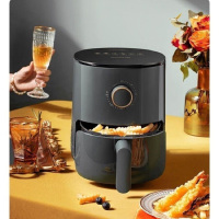 九阳空气炸锅低脂无油煎炸薯条机3L家用智能定时电炸锅多功能蒸汽嫩烤 九阳+KL30-VF165+空气炸锅 3L