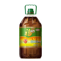 福临门 食用油 低芥酸非转基因菜籽油4L 添加维生素A/E