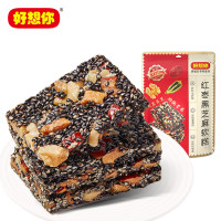 好想你营养高钙健康休闲零食红枣黑芝麻软糕135g*3袋
