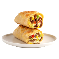 小牛凯西早餐牛肉卷鸡肉芝士卷面点学生儿童早餐食品半成品空气炸锅食材 吮指香烤鸡肉芝士卷130gx6盒