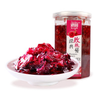 滇园云南特产蜂蜜鲜花酱冰粉配料冷饮馅料玫瑰酱玫瑰酱400g*2瓶