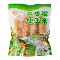 滇园云南西双版纳糯玉米真空包装熟玉米粗粮早餐香糯小玉米750g*4袋