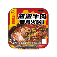 海底捞自热火锅渣渣牛肉番茄味火锅266克/盒