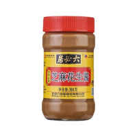 六必居火锅凉拌麻辣烫冒菜串串佐料花生麻酱300克*2瓶