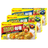 百梦多咖喱牛肉鸡块米饭日式快餐微辣咖喱块100克/盒