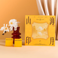 轩妈中秋蛋黄酥山海印月礼盒440g 8枚 糕点零食送礼