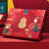 稻香村月满怀 老字号中秋月饼传统糕点休闲零食伴手礼礼盒 540g/盒