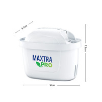 碧然德(BRITA)家用净水壶 滤水壶滤芯 MAXTRA Pro WLE 去水垢专家版PRO滤芯3只装