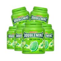 绿箭 无糖口香糖 薄荷味约40粒56g*6瓶 清新口气接吻糖 休闲零食糖果