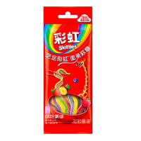 绿箭 彩虹糖 面条软糖 缤纷果味 16条约32g 儿童零食糖果 伴手礼 喜糖 4袋