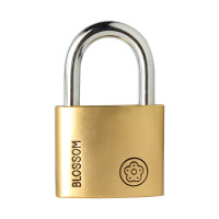 梅花 BC90全铜腰圆挂锁铜锁户外防水防锈防盗全铜挂锁仓库大门挂