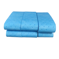 丽佳邦 油烟机加厚吸油棉家用防渗漏蓝膜吸油棉条 90*10cm厚度1mm