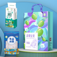 鹤来香笨易煮新货农家五谷杂粮粗粮冰沙未脱皮绿豆明绿豆 1kg(手提袋+绿豆500g+冰糖500g)