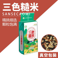 鹤来香多色糙米五谷杂粮三色五色 三色糙米1斤*2
