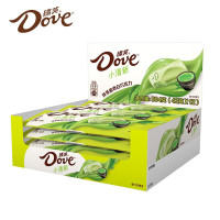 德芙巧克力 休闲零食送礼表白 抹茶白巧克力42g*12条盒装504g