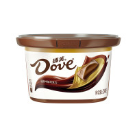 德芙(Dove)巧克力碗装休闲食品儿童充饥解馋零食糖果520情人节礼物生日礼品 丝滑牛奶碗装234g 3碗装