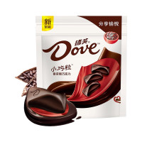 德芙(Dove)小巧粒袋装84g儿童休闲食品充饥解馋生日礼物 [1袋]小巧粒香浓黑84g