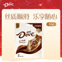 德芙 丝滑牛奶巧克力 袋装84g 休闲儿童零食 糖果 生日礼物 送礼 3袋装
