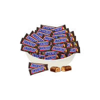 士力架花生夹心巧克力休闲食品婚庆喜糖儿童解馋零食糖果办公室充饥小吃 士力架巧克力散装1000g