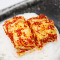 淳于府家用下饭菜泡面搭档腌菜榨菜韩式泡菜 辣白菜100g 5袋