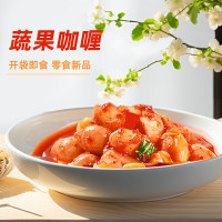 淳于府家用下饭菜泡面搭档腌菜榨菜韩式泡菜 蔬果咖喱220g 5袋