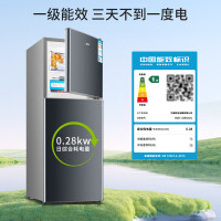 奥克斯110升双门小户型迷你小电冰箱家用宿舍租房办公室节能省电低噪冷冻冷藏两用BCD-110K