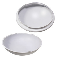 全白卡扣灯罩口径31.5cm灯罩