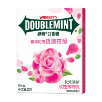 绿箭 口香糖 玫瑰薄荷味 12片32g/盒 接吻糖 休闲零食 口气清新糖 玫瑰薄荷*10盒