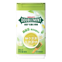 绿箭 弹立方 无糖口香糖 柚子茉莉花味约40g 口气清新糖 零食糖果