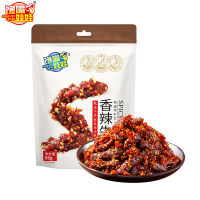 馋嘴娃娃牛肉干香辣牛肉98g川渝经典解馋小零食辣味十足休闲食品